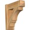 Ekena Millwork Balboa Rough Sawn Arts and Crafts Outlooker, Western Red Cedar, 6"W x 18"D x 18"H OUT06X18X18BOA03RWR - alternate 1